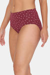 Zivame Anti-Microbial Medium Rise Full Coverage Hipster Panty (Pack of 3) - Multicolor — thumbnail 4